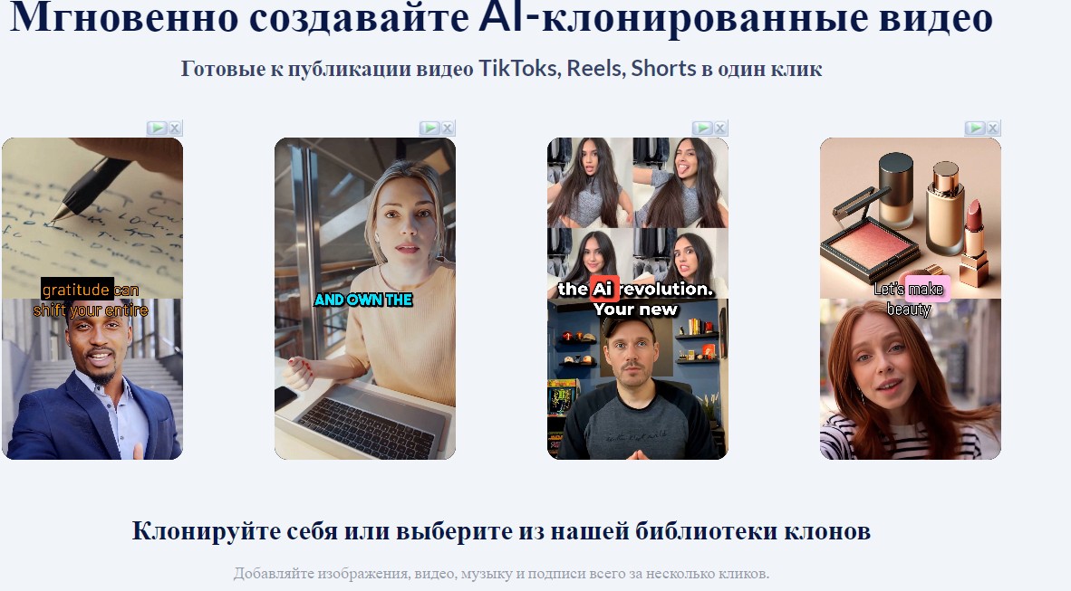 Social Clone — нейросеть, способная создать ИИ-клона человека из одного видео.