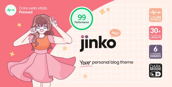 Jinko - Your Personal Blog Theme 1.1.4