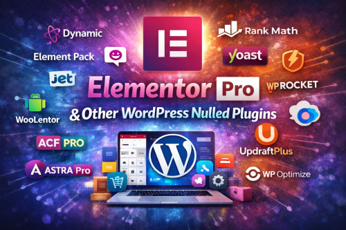 Elementor Pro - WordPress Websites Builder [Premium] v4.1.0 + Pack of Addons for Elementor Pro / Bricks Builder v2.3.4 + Crocoblock JetEngine + extra WP plugins