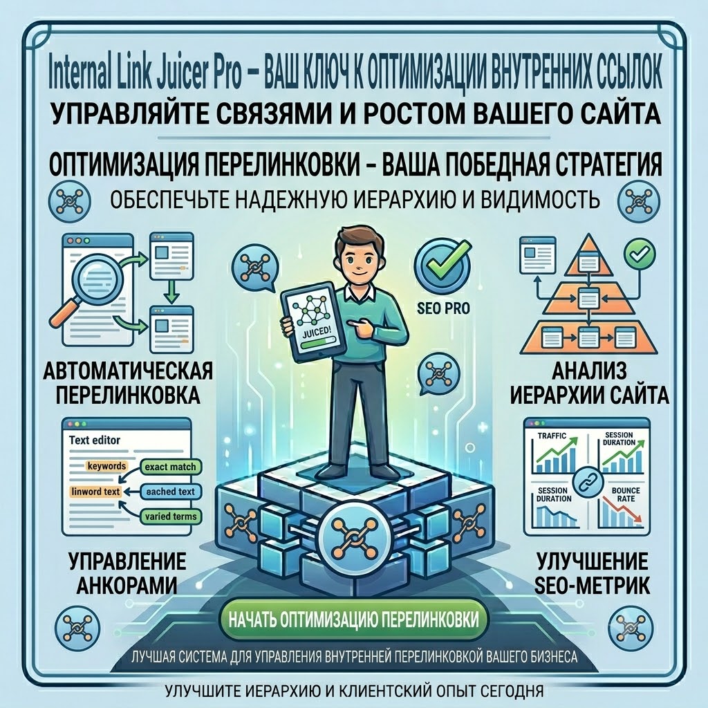 Internal Link Juicer Pro v2.26.0 – Автоматизированный плагин для создания внутренних ссылок