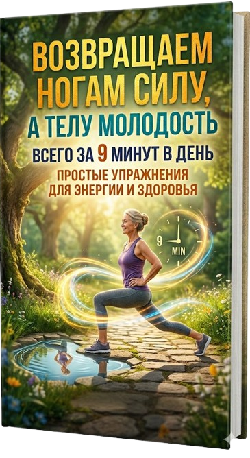 «Возвращаем ногам силу, а телу молодость всего за 9 минут в день»